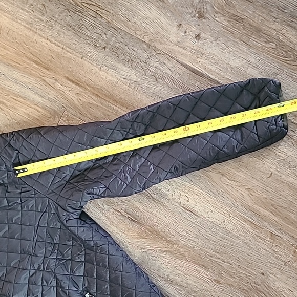 ST. JOHN'S BAY BRAND MEN'S BLACK AND GREEN WINTER HOODED COAT SIZE XL - Picture 14 of 17